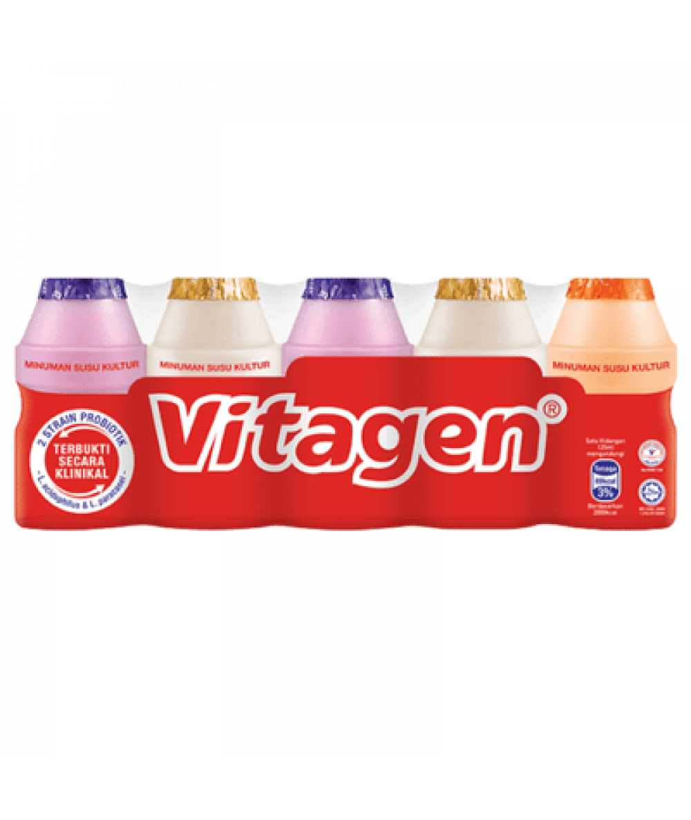 VITAGEN CULTURED DRINK 125ML*5 ASSORTED (###)