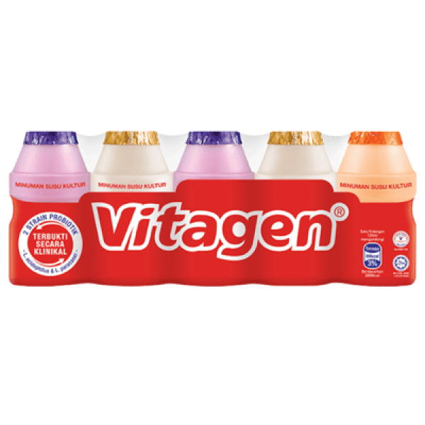 VITAGEN CULTURED DRINK 125ML*5 ASSORTED (###)