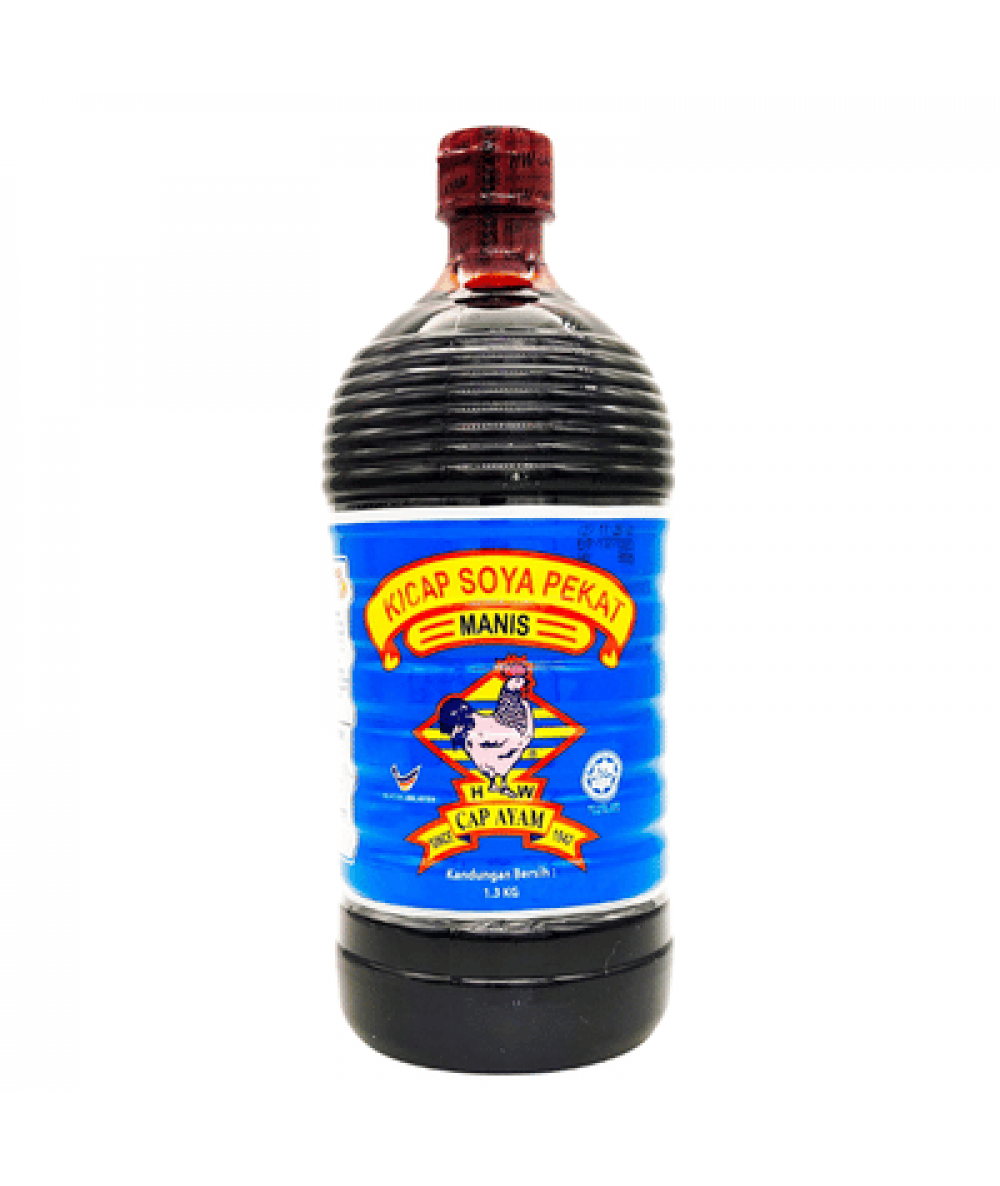 HW CAP AYAM A1 DARK SOY SAUCE 1.3KG