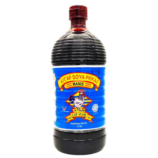 HW CAP AYAM A1 DARK SOY SAUCE 1.3KG