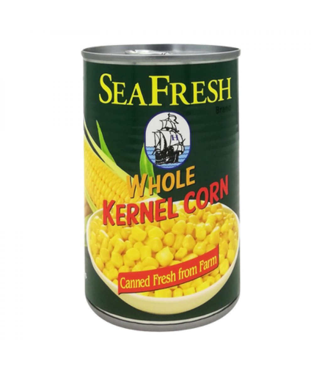 SEAFRESH WHOLE KERNEL CORN 400G