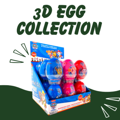 3D EGG COLLECTION CANDY 