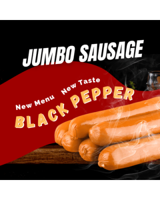 GRILLED JUMBO BLACK PEPPER SAUSAGE