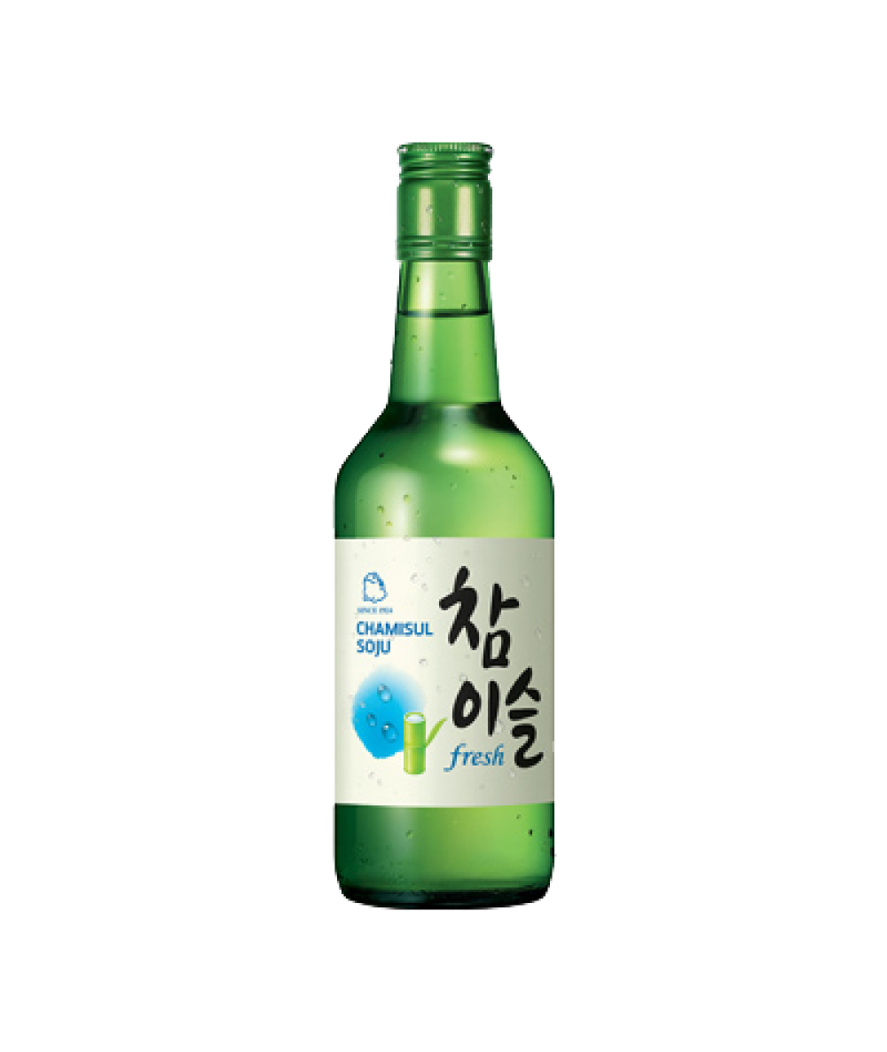 *Jinro Soju Chamisul Fresh 360ml