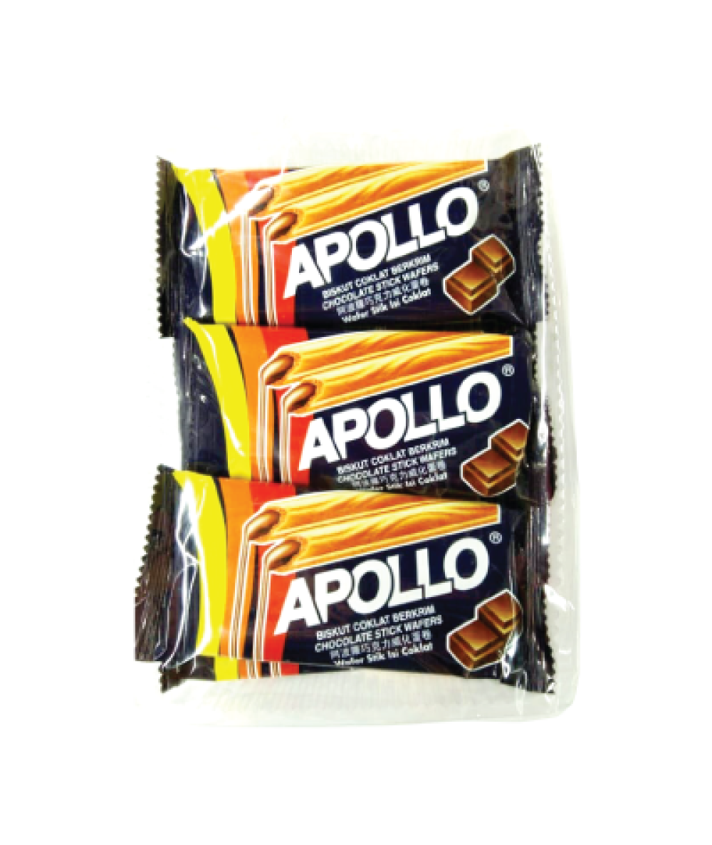 Apollo Chocolate Stick Wafers 12s