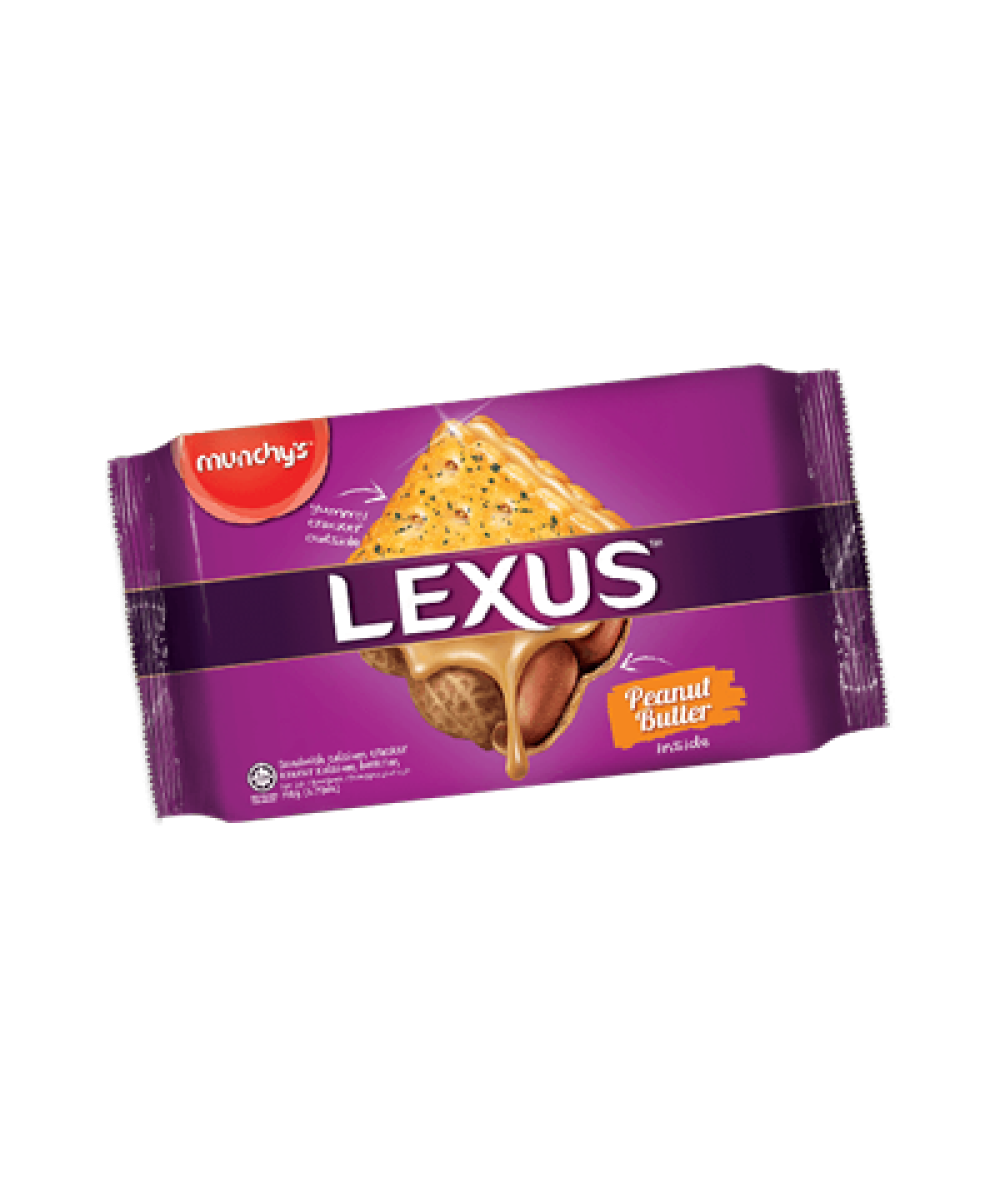 Munchy's Lexus P/Butter Sandwich 190g