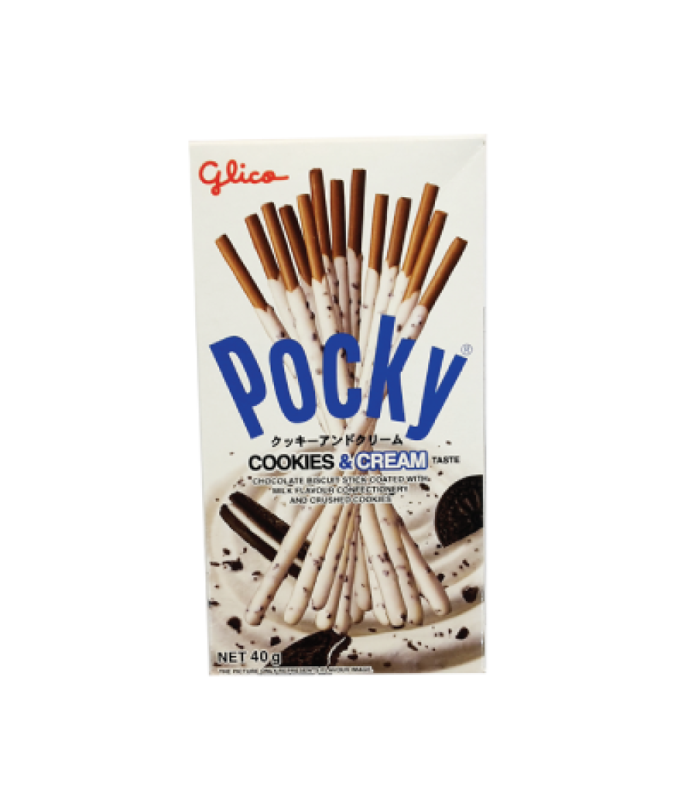Pocky Biscuit Stick Cookies & Cream 40g