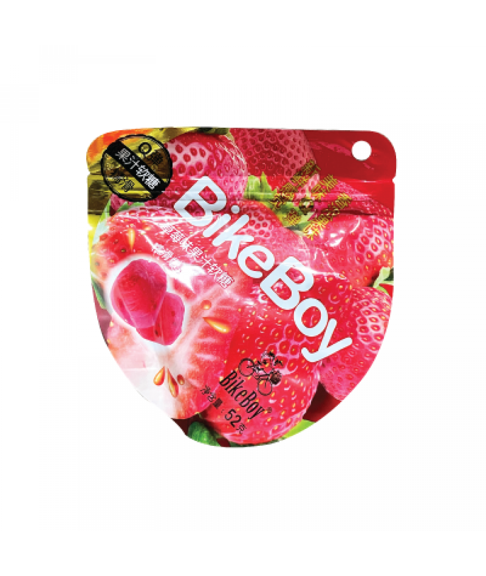 *BikeBoy Strawberry Gummy 52g