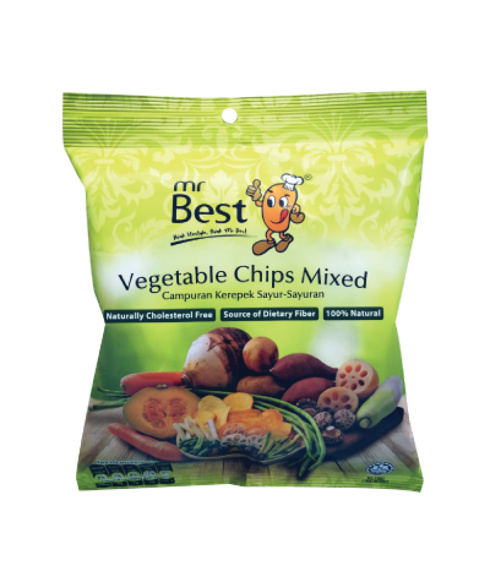 *Mr Best Veg Chips Mixed 40g
