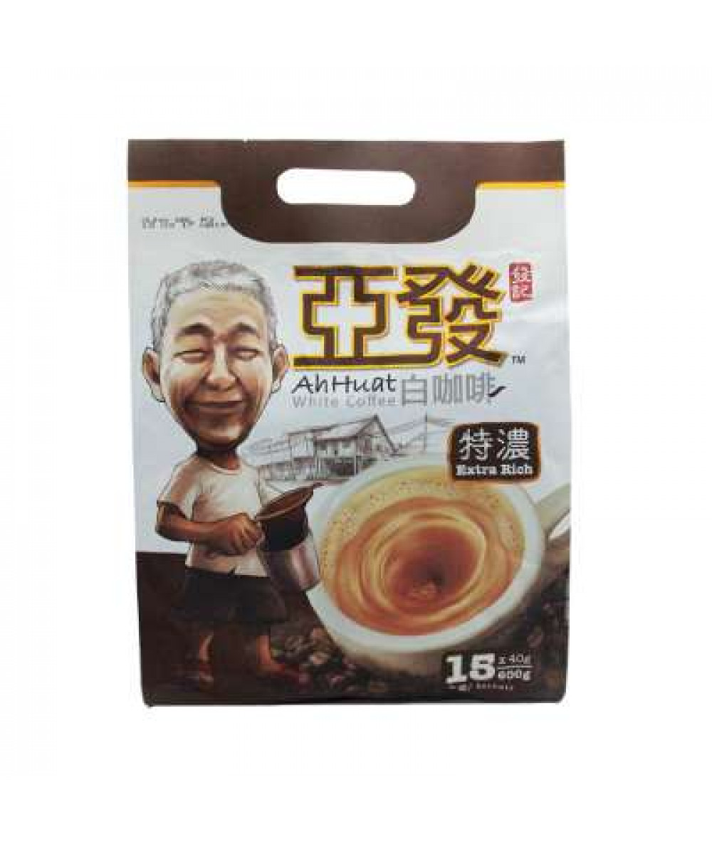 Ah Huat White Coffee Extra Rich 40g*15's