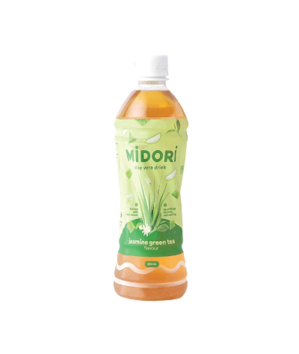 *Midori Aloe Vera Drink Green Tea Flv 500ml
