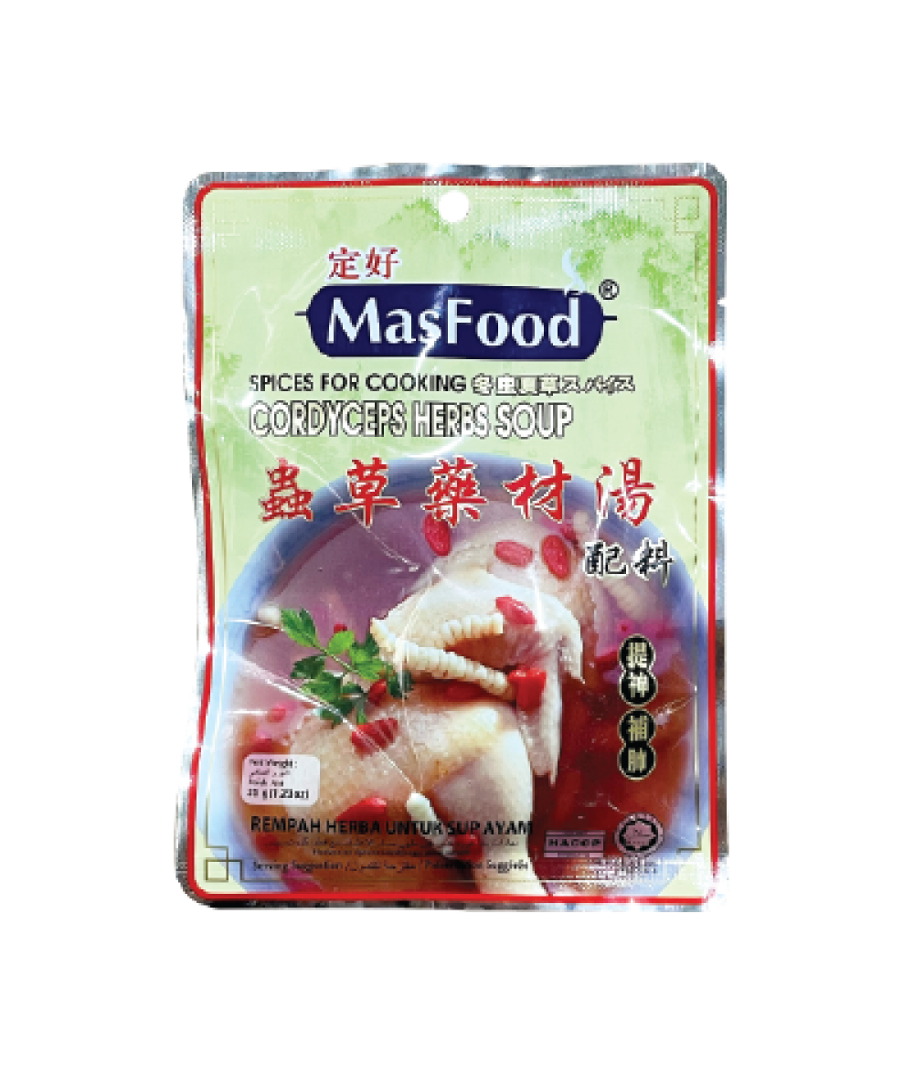 Masfood Cordyceps Herbs Soup 35g