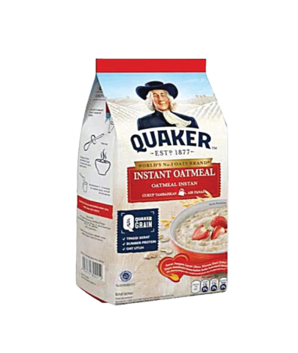 Quaker Oatmeal Instant Foil Red 800g