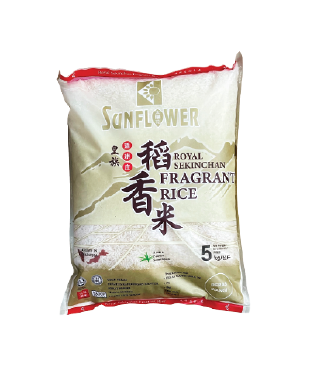*Sunflower Royal Sekinchan Fragrant Rice 5kg