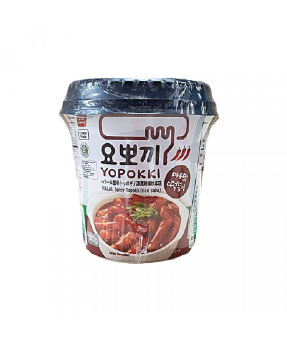 *YoungPoong Topokki Cup Spicy Flv 140g