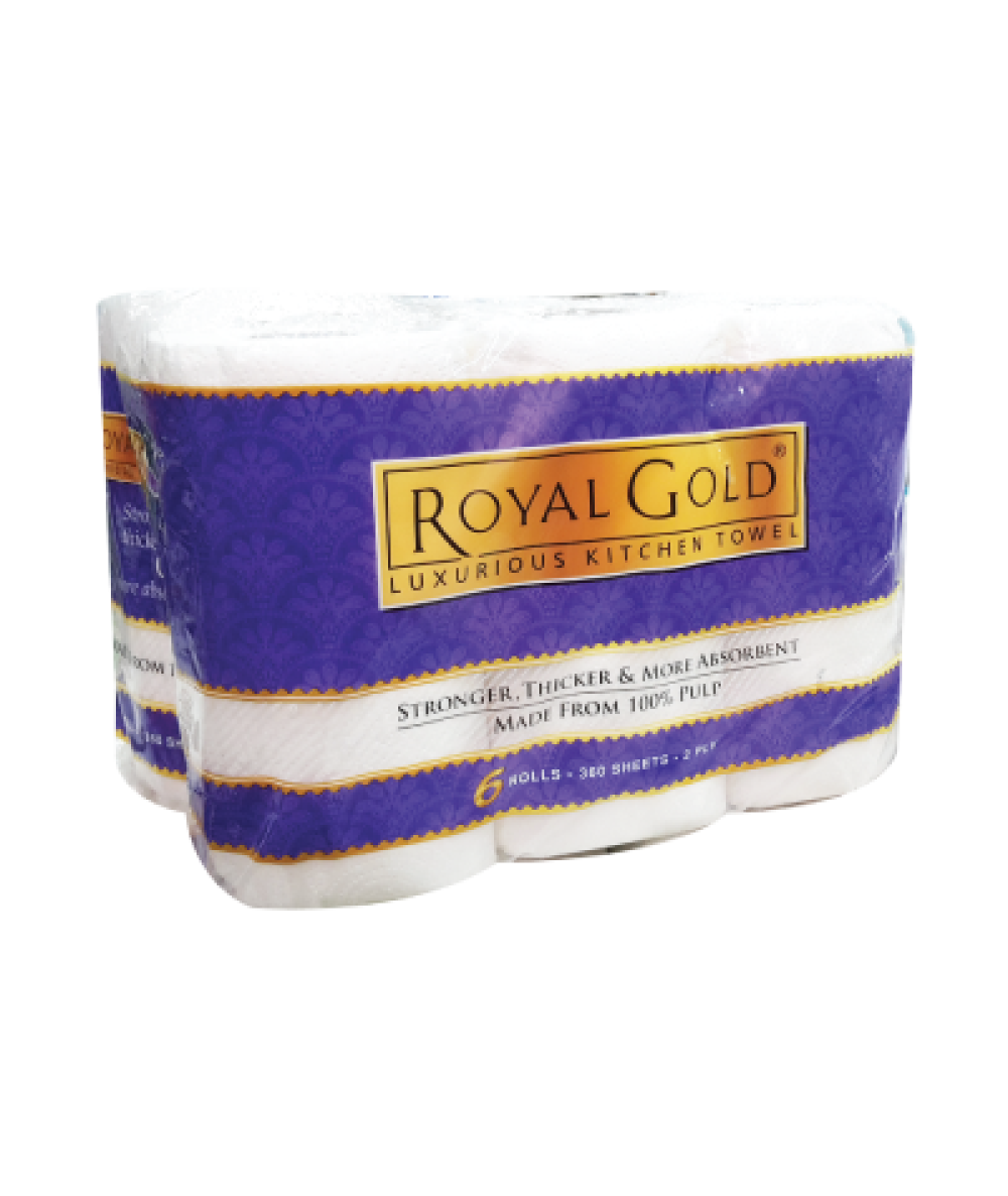 Royal Gold Kitchen Towel 8'R