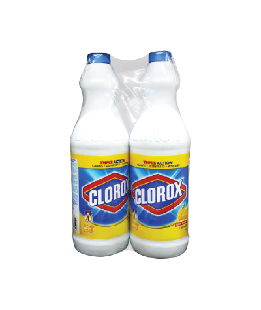 Clorox Bleach Lemon 1L*2s
