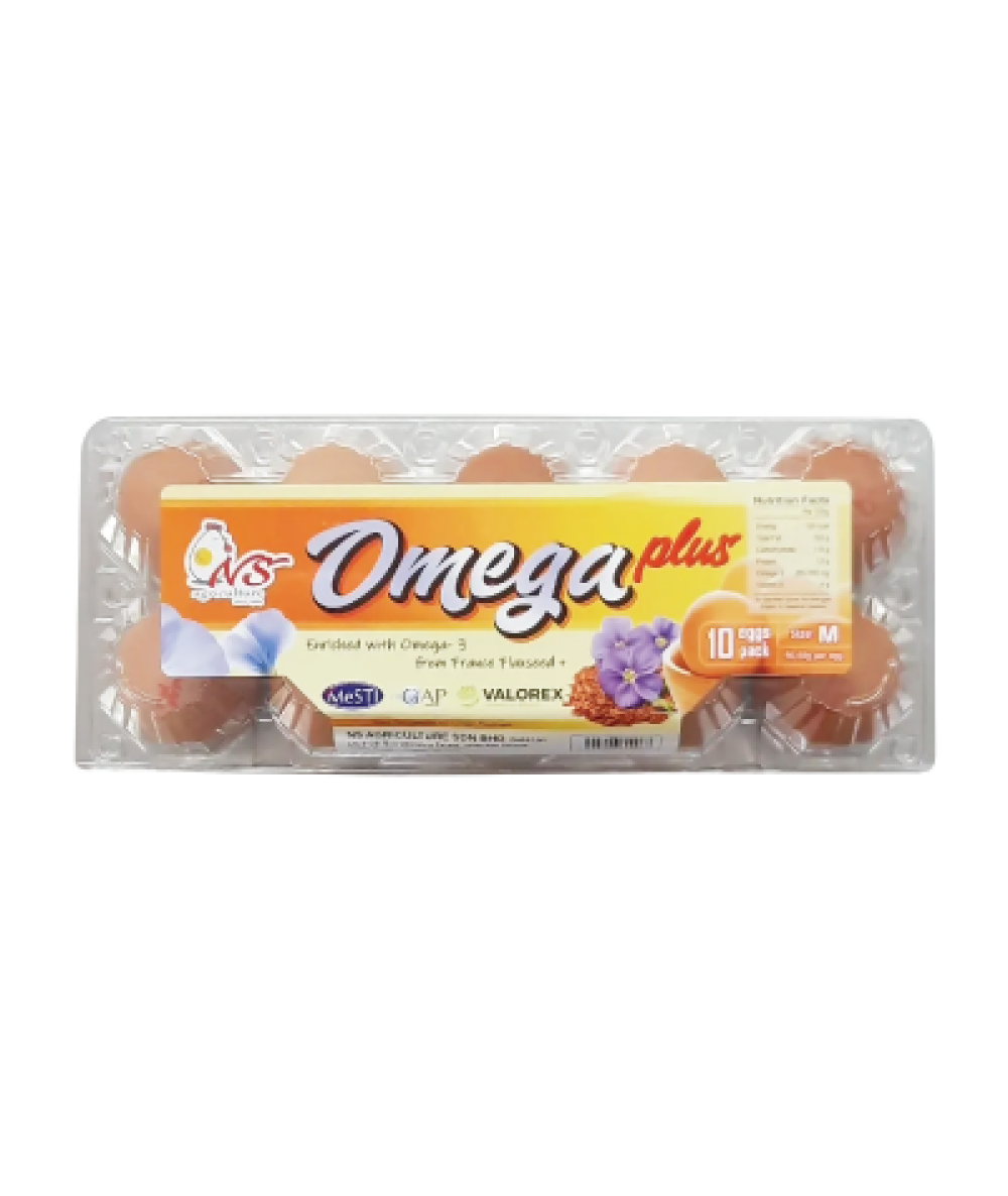 *NS Omega Plus Eggs 10's (M)