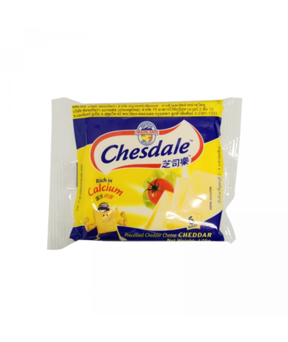 Chesdale Cheese 6's 125g