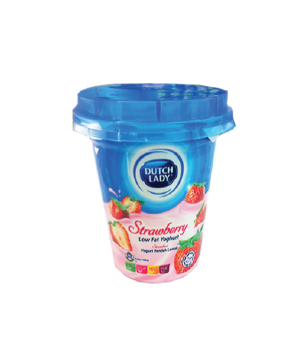 DL Low Fat Yogurt Strawberry 140g