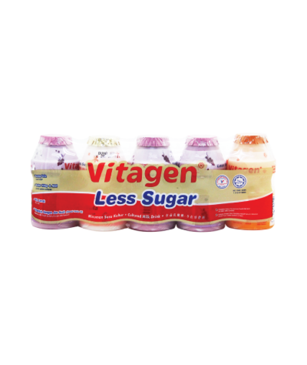 Vitagen Less Sugar Assorted 125ml*5's