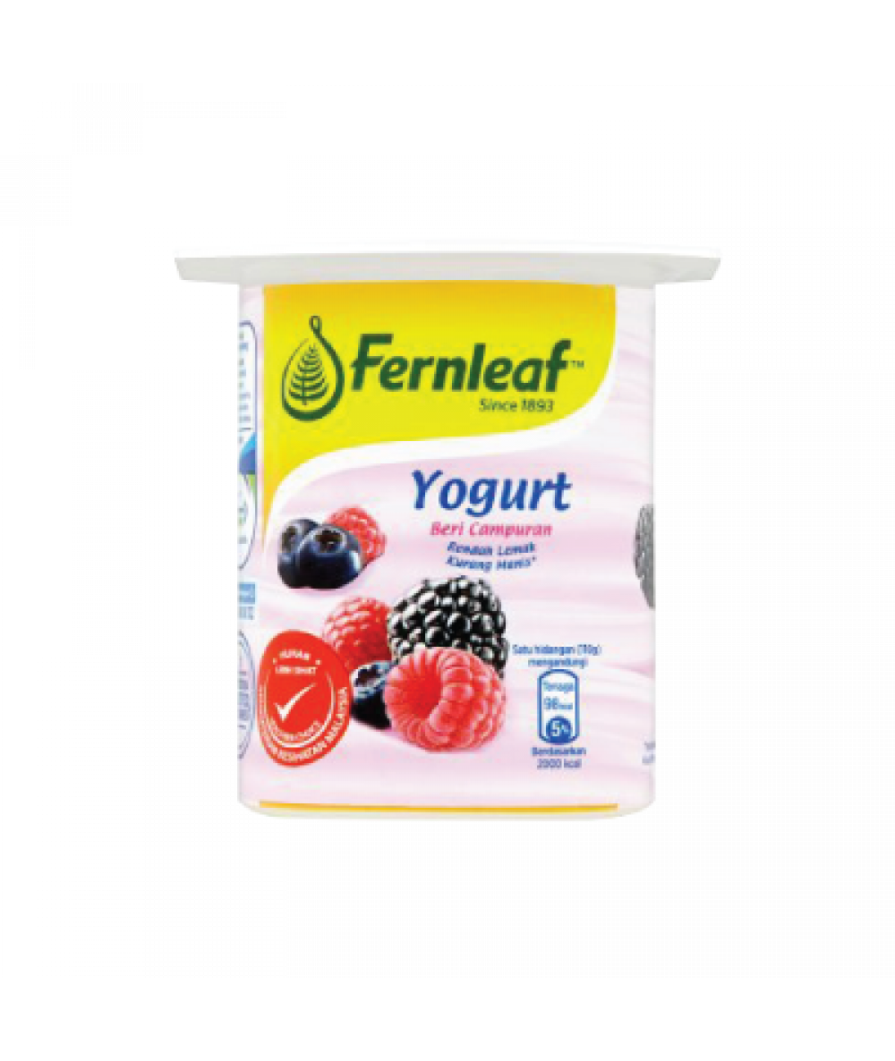 Fernleaf Low Fat Yogurt Mixed Berry 110g