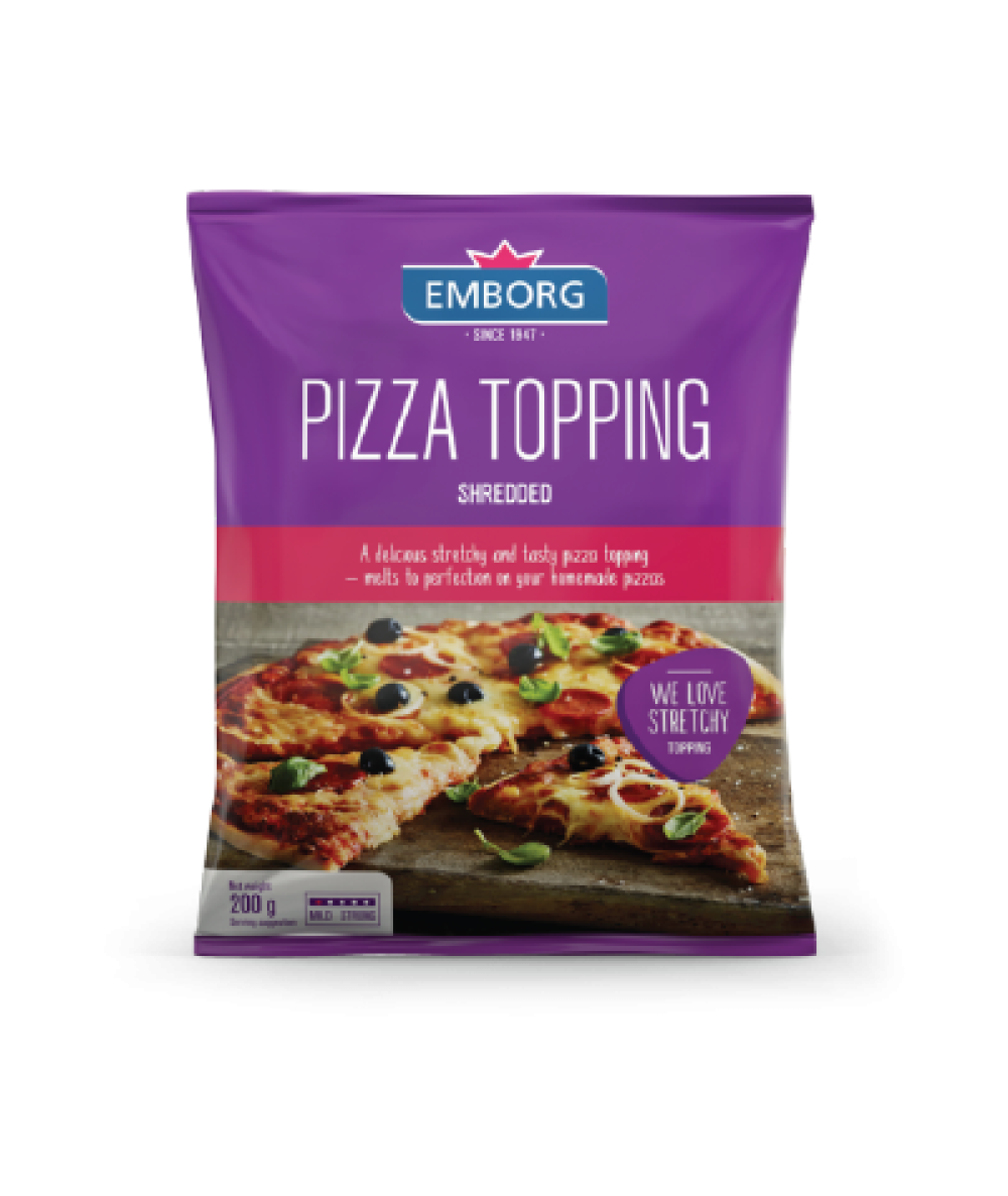 *Emborg Pizza Topping Block 200g