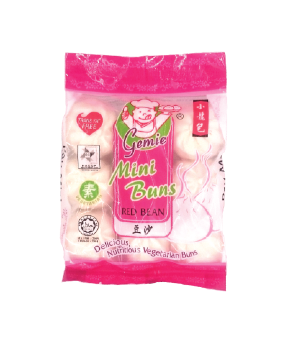 Gemie Red Bean Bun 270g 奇美红豆包