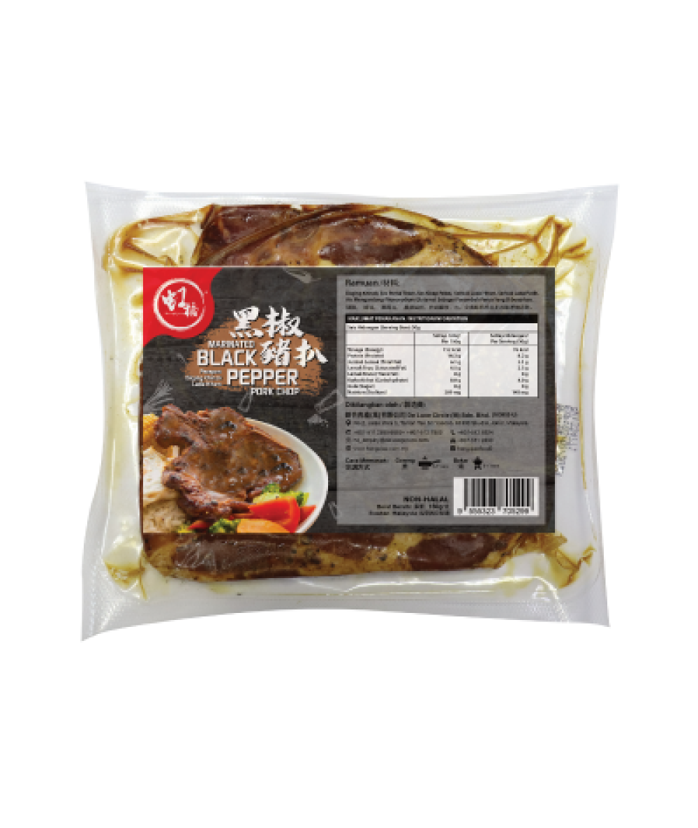 *HQ Marinated B.Pepper Pork Chop 150g