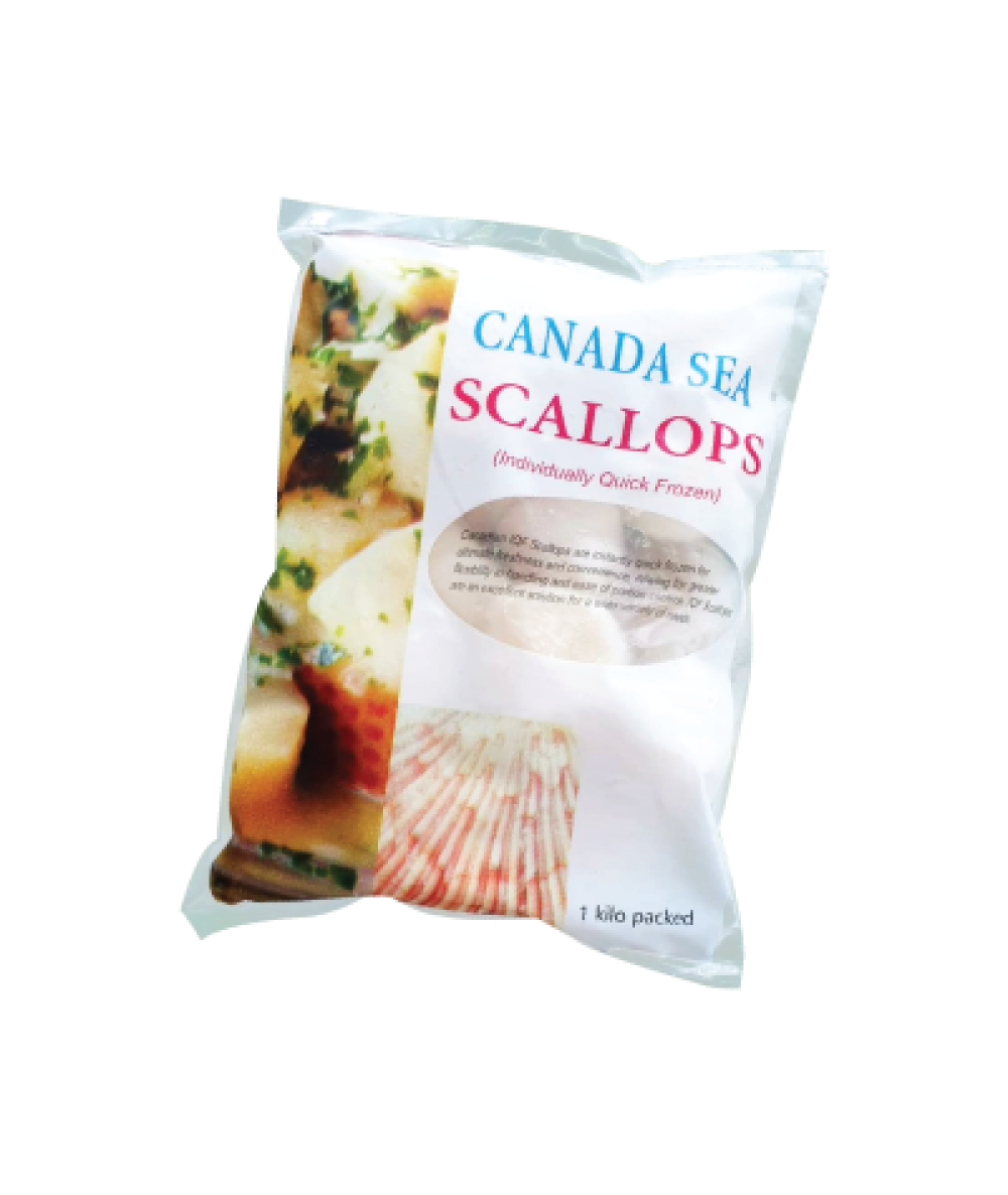 *A&T Canada Sea Scallops U/10 1kg