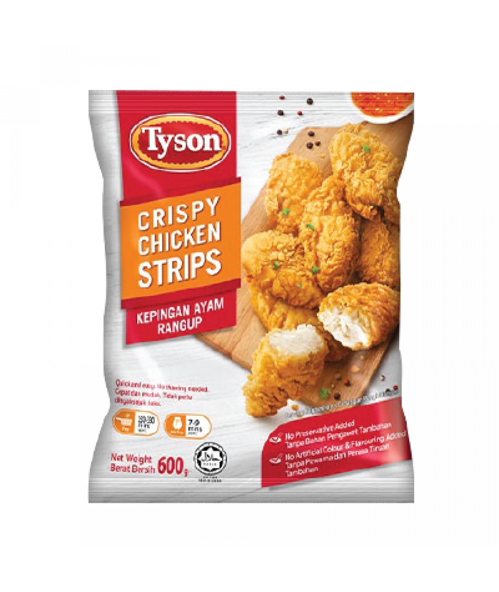 *Tyson Crispy Chicken Strips 600g