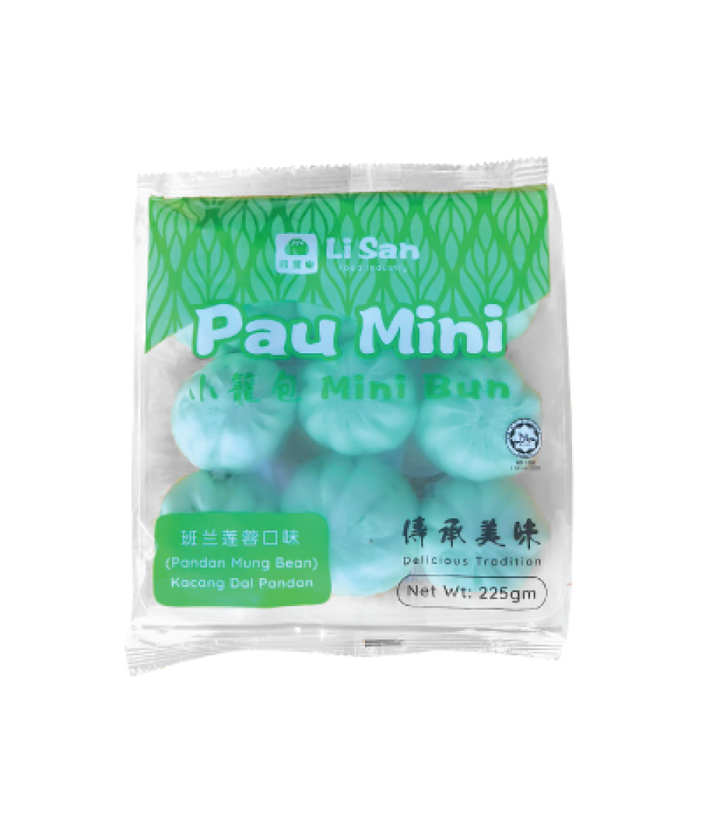 *LS Pandan Lotus Seed Pau 9pc(White) 225g
