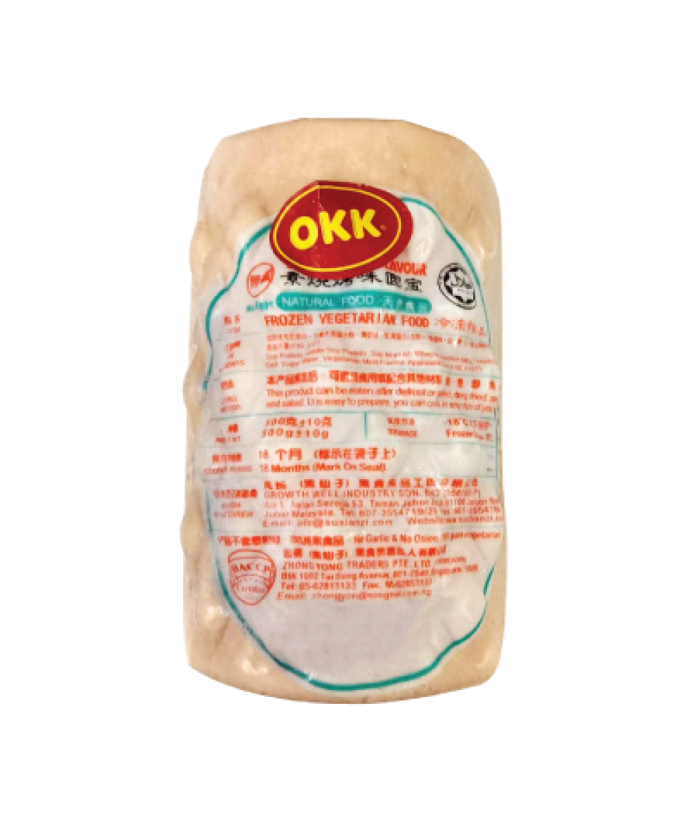 OKK Vegetable BBQ Flavour Ham 500g 素烧烤口味火腿