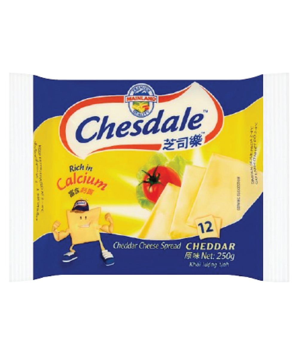 CHESDALE CHEESE ( 12'S 250G)